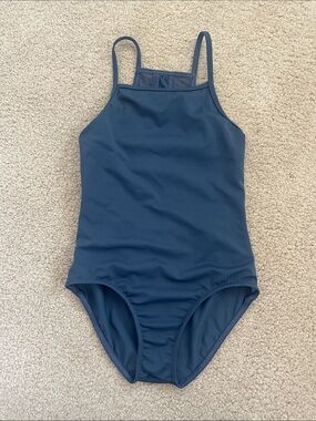 Balera Kids Slate blue leotard in medium child